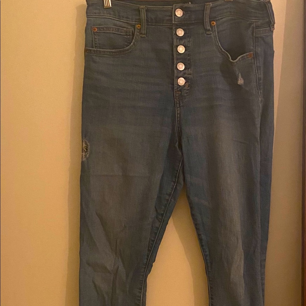 Gap high waisted skinny jeans